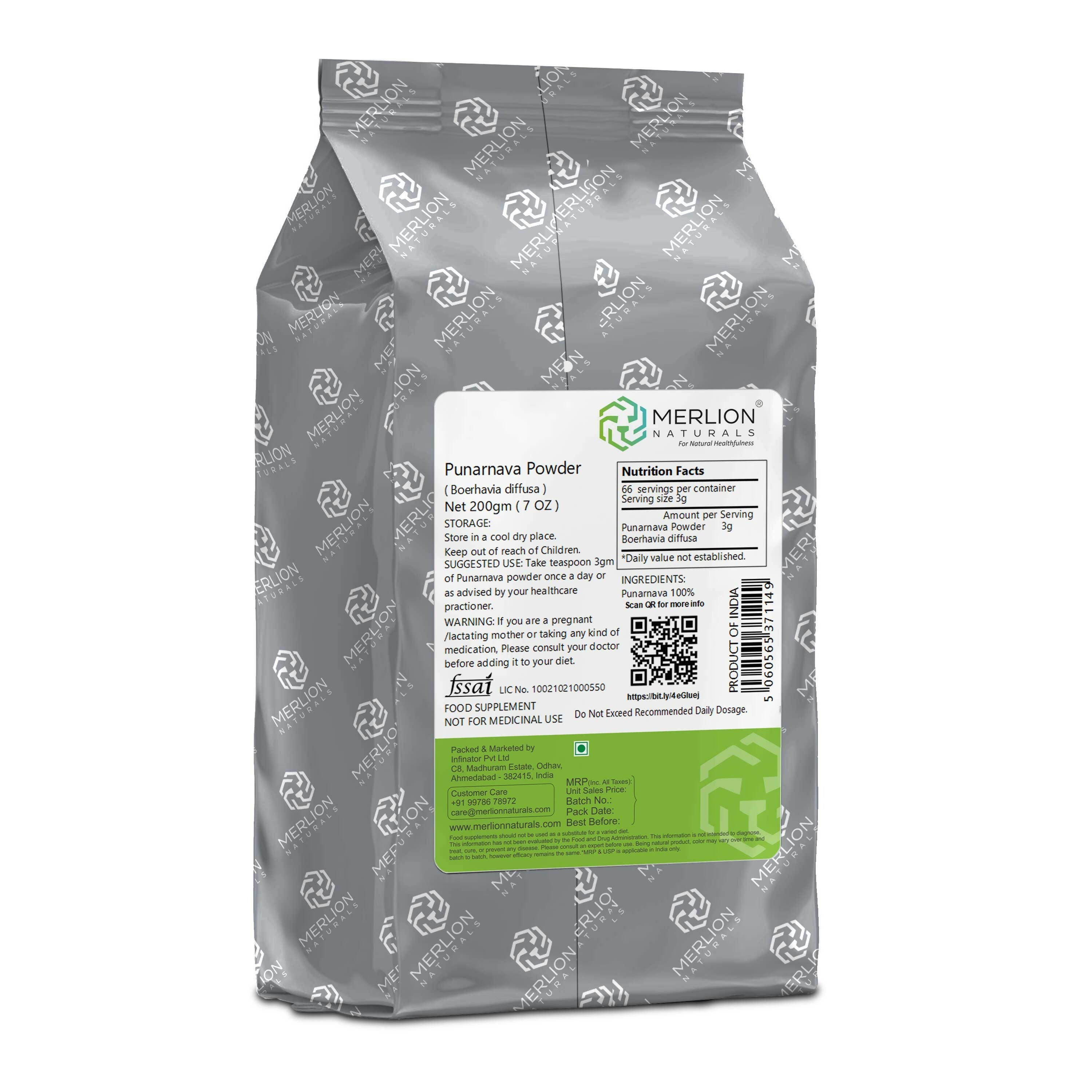 Merlion Naturals Punarnava Powder