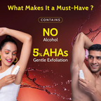Chemist at Play UnderArm Roll-On with 5% AHA Royal Oudh Fragrance