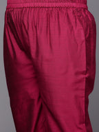 Sztori Plus Size Floral Embroidered Straight Kurta & Trousers With Dupatta - Distacart