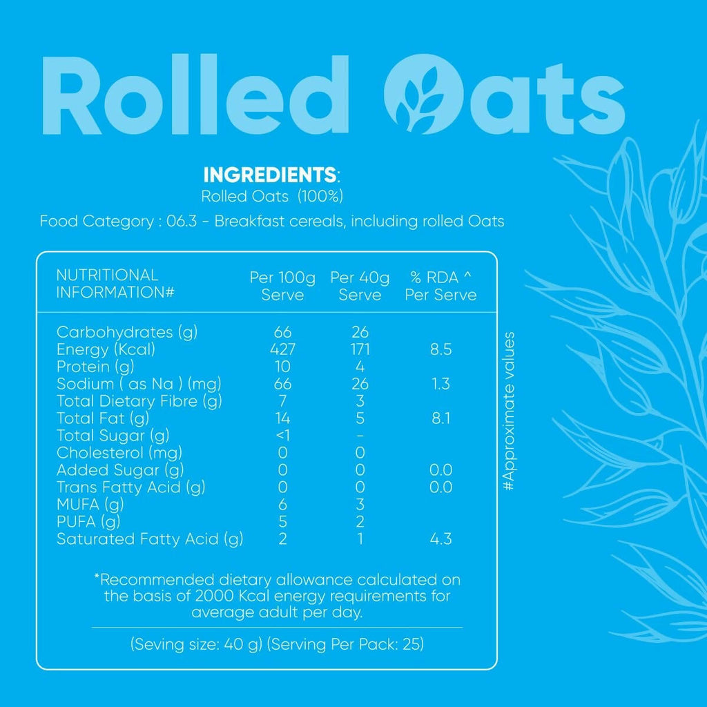 Myfitness Rolled Oats