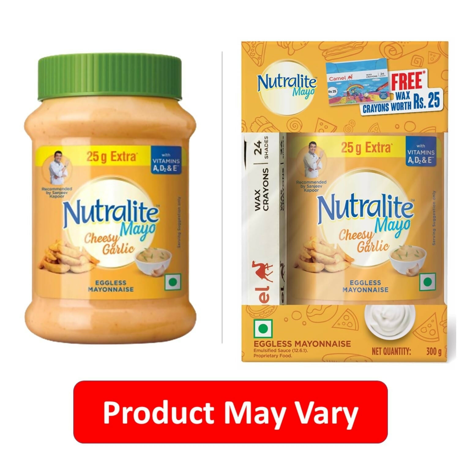 Nutralite Mayo Cheesy Garlic|Eggless Mayonnaise