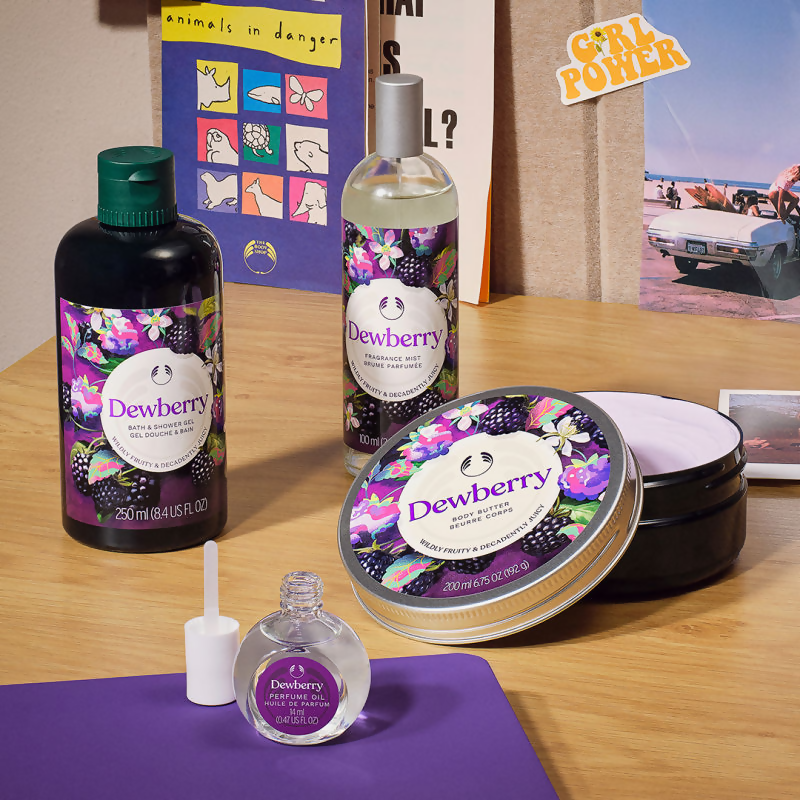 The Body Shop Dewberry Shower Gel - Distacart