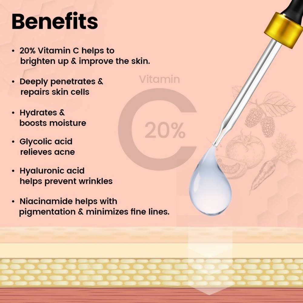 The Natural Wash Vitamin C 20 % Face Serum