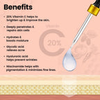 The Natural Wash Vitamin C 20 % Face Serum