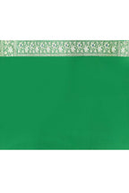 Joban Fashion Green Pure Crepe Pure Handloom Banarasi Silk Saree