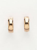 NVR Men's Rose Gold Plated Hoop Earrings - Distacart