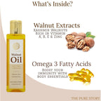 The Pure Story Natural Cold Pressed Oil for Hair & Skin with Walnut - Distacart