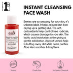 Auli Fruity Fresh Instant Cleansing Face Wash/Scrub