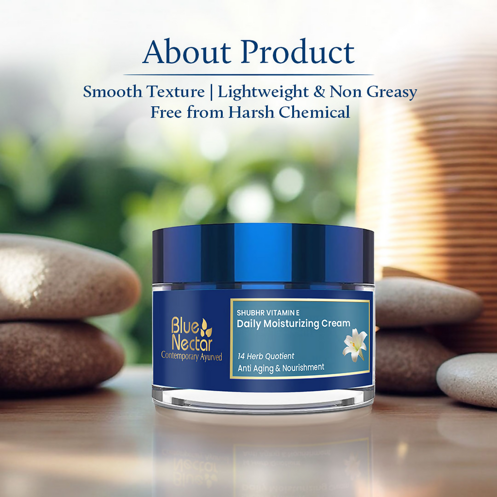 Blue Nectar Vitamin E Cream For Anti-Aging & Nourishment