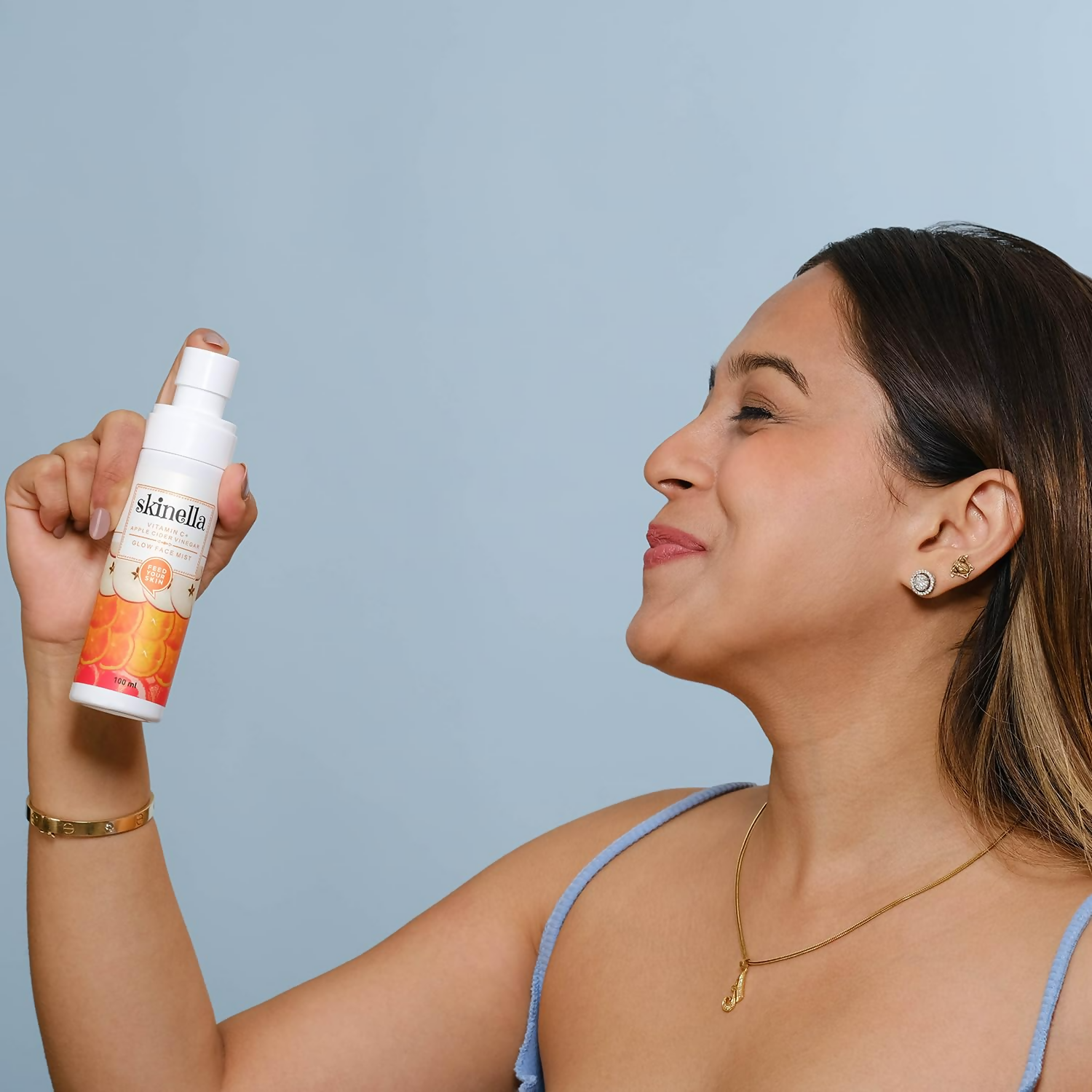 Skinella Vitamin C + Apple Cider Vinegar Glow Face Mist