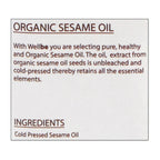 Wellbe Cold Pressed Sesame Oil