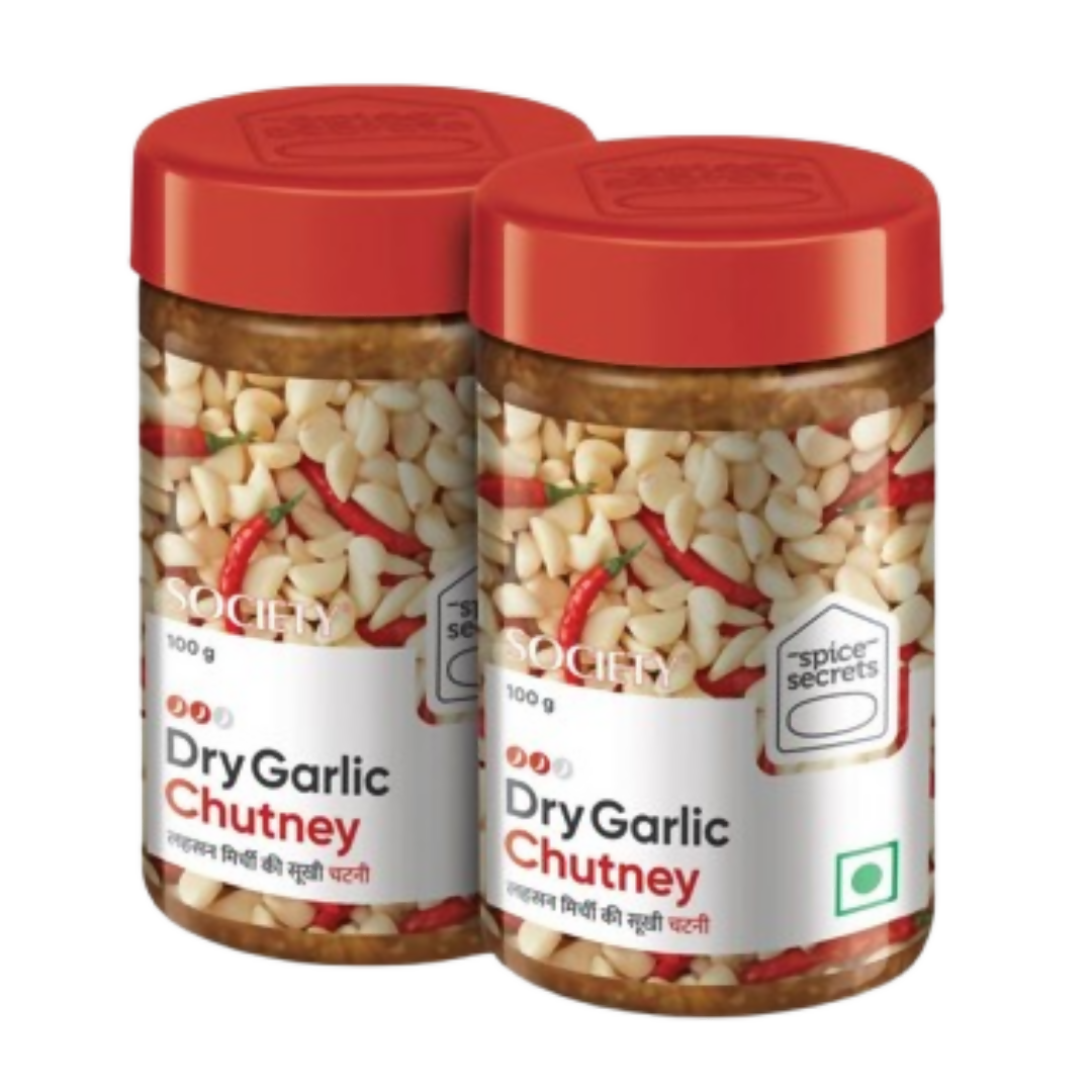 Society Dry Garlic Chutney Jar