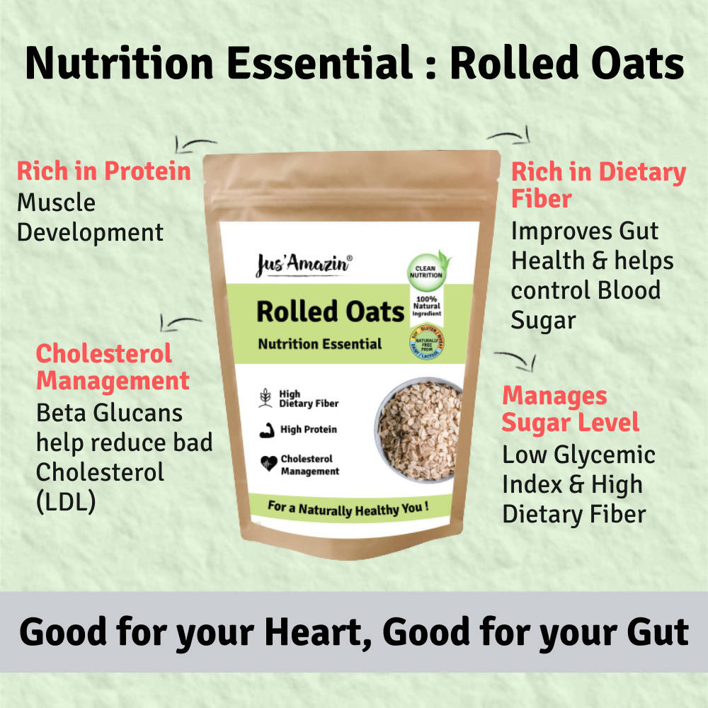 Jus Amazin Rolled Oats - Distacart