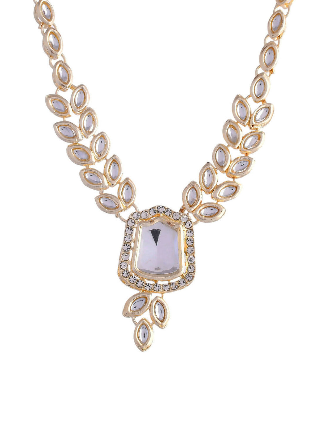 VOJ Women Silver Color stainless steel Jewellery Set - Distacart