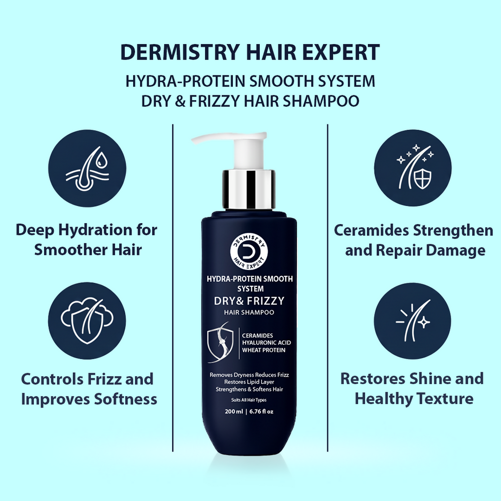 Dermistry Ceramides Protein Vitamin E Serum & Shampoo