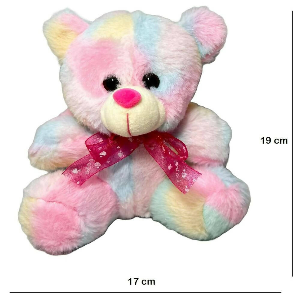 Hexagaon Soft Toy Teddy Bear Doll (Multi-Color)