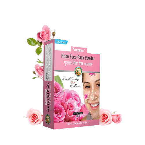 Vedsun Rose Powder Face Pack