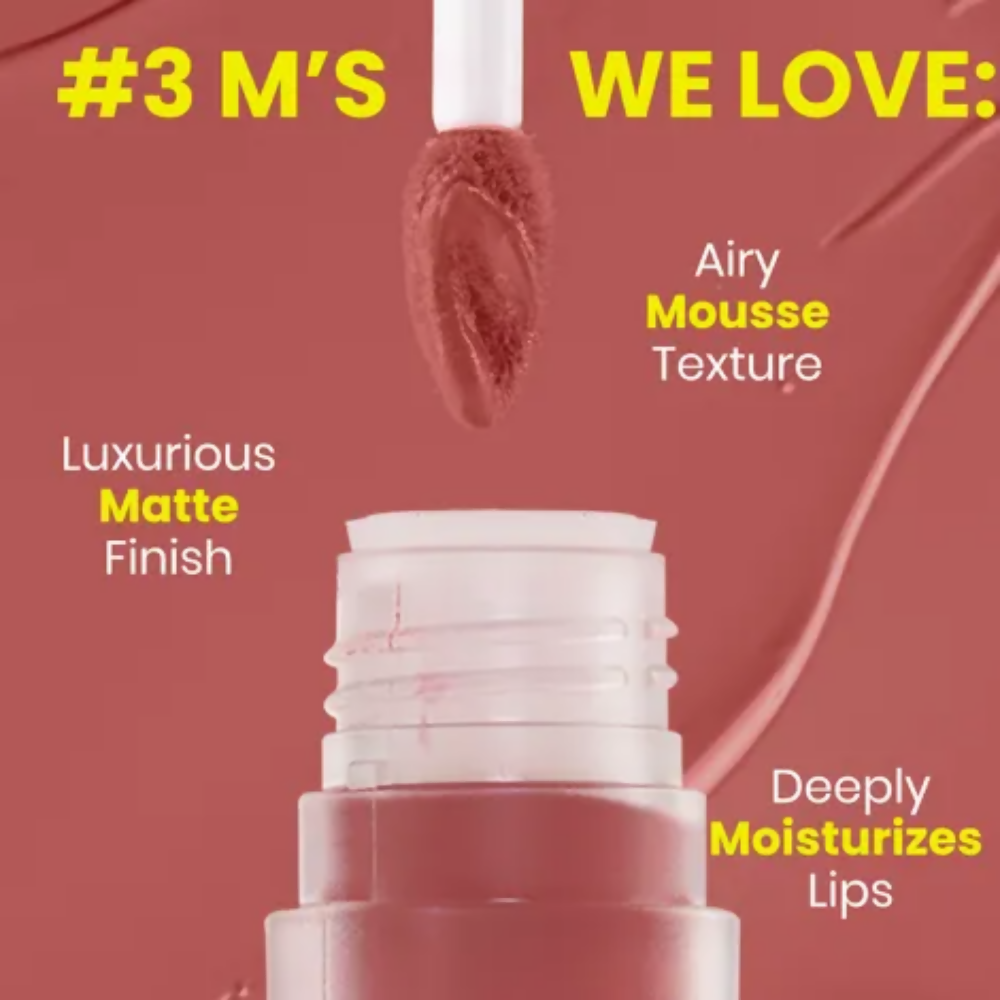 NY Bae Velvet Mousse Liquid Lipstick - Barely Bold 08