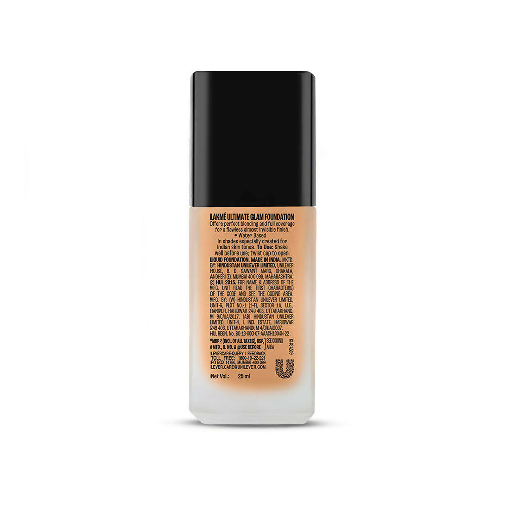 Lakme Invisible Finish Full Coverage Liquid Foundation SPF 8 - Shade 01