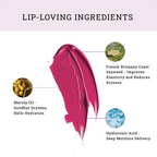 LOVETC Bold, Bliss, Etc Zero-Gravity Lip Creme - Fire Up