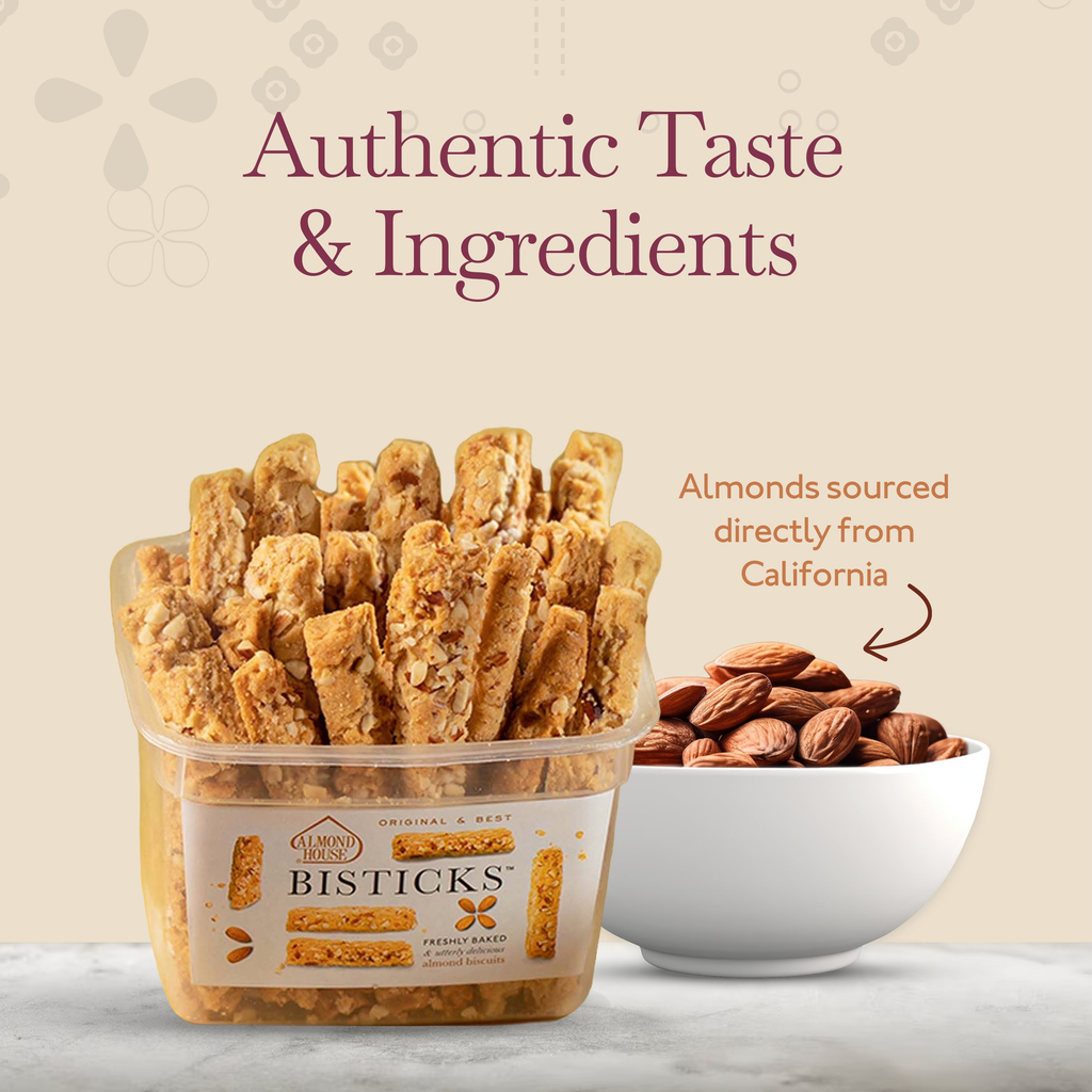 Almond House Bisticks - Distacart