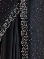 kasee Beads and Stones Silk Blend Saree - Distacart