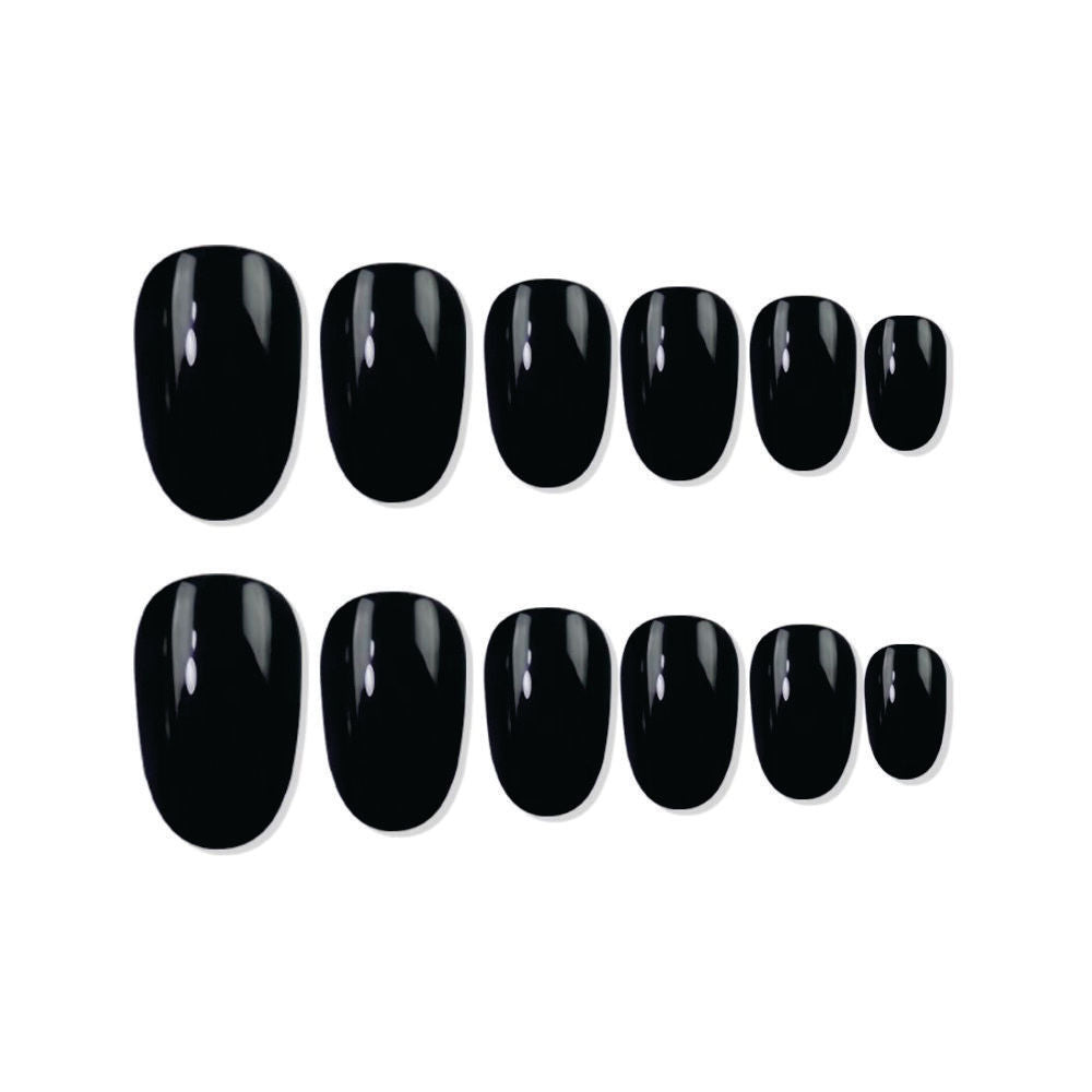 shills professional reusable press on nails oval spn508