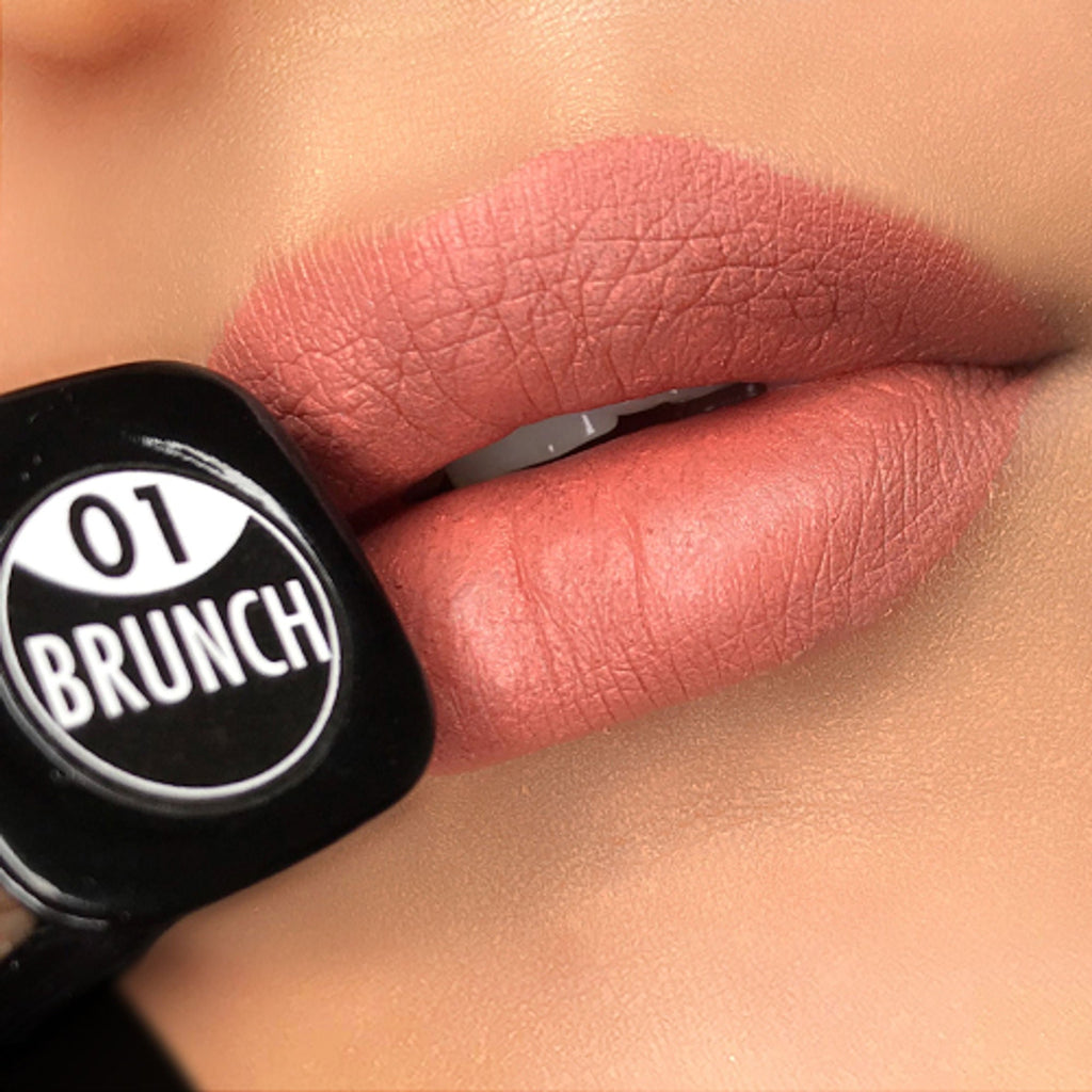 PAC Studio Soft Matte Cream Lipstick Mini - Brunch - Distacart