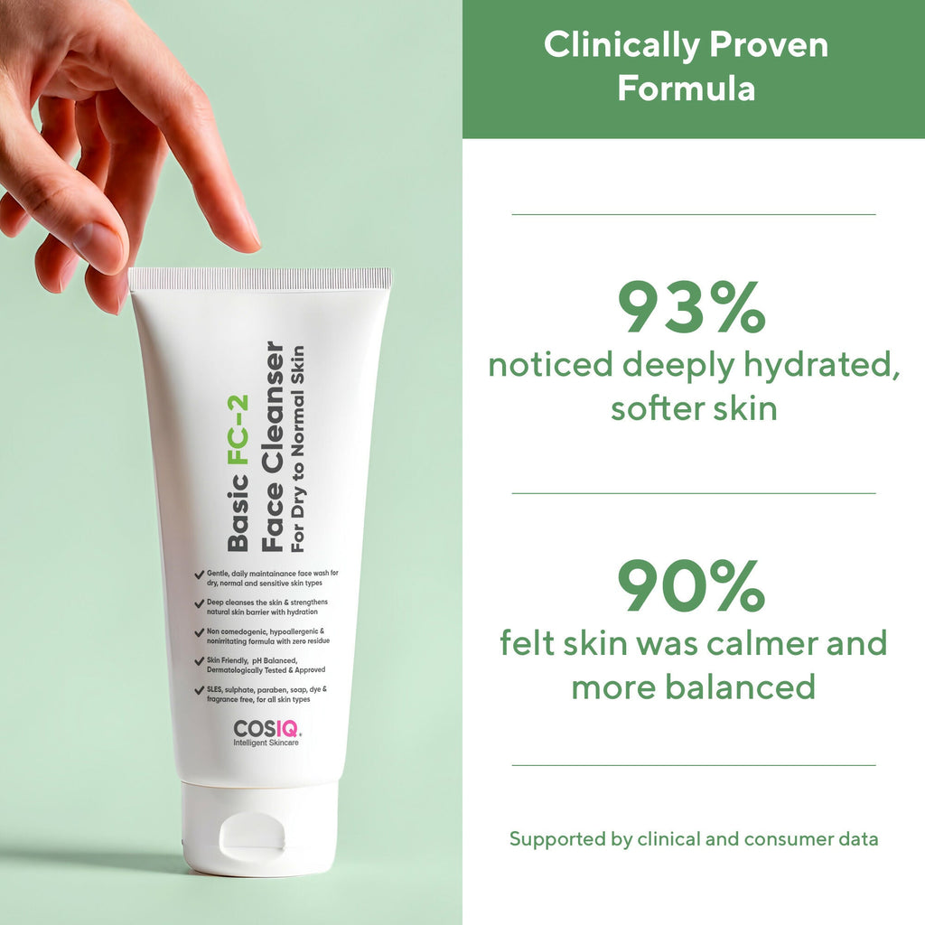 Cos-IQ FC-2 Face Cleanser for Dry Skin