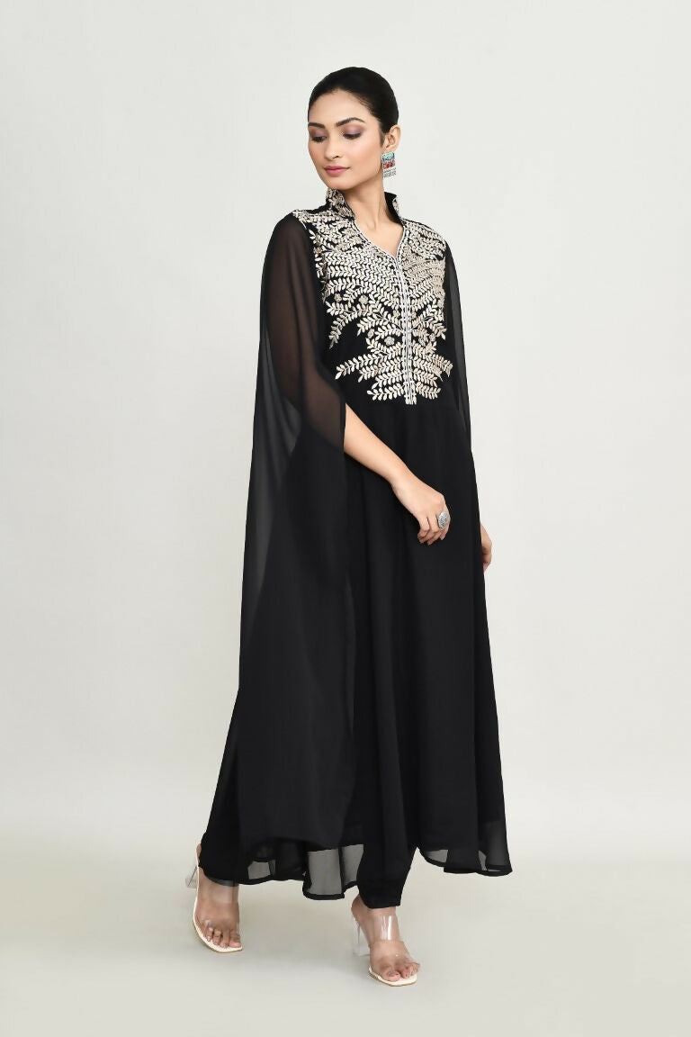 Joban Fashion Black Rayon Tunic