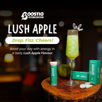 BOOSTIQ Pop & Spark Effervescent Tablets - Lush Apple