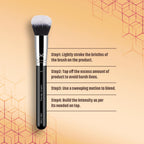 Miss Claire M1 - Multitask/Blending Brush - Chrome