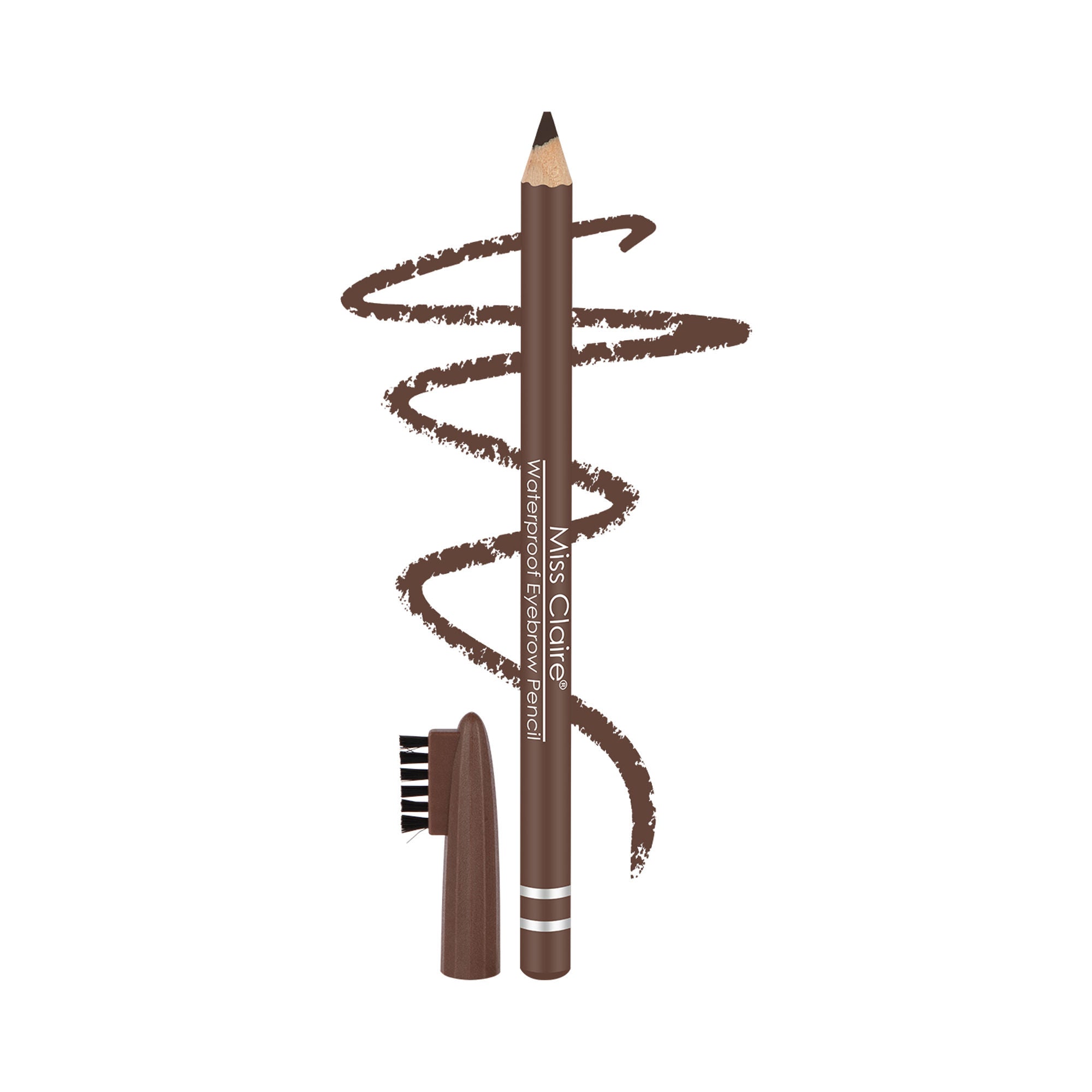 Miss Claire Waterproof Eyebrow Pencil - 02 Dark Brown