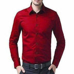 Men's Cotton Solid Full Sleeve Shirts - Distacart