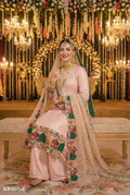 Anaita Pink Georgette Stitched Suit With Embroidery & Sequence Work - Distacart