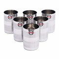 Stainless Steel XL-Big Glass -  Pack of 6