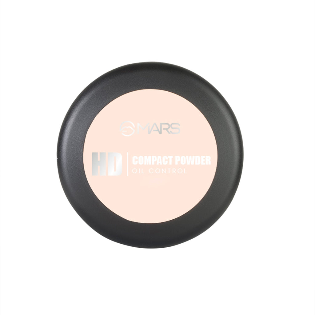 MARS Cosmetics HD Mattifying Compact Powder - 01-Icing - Distacart