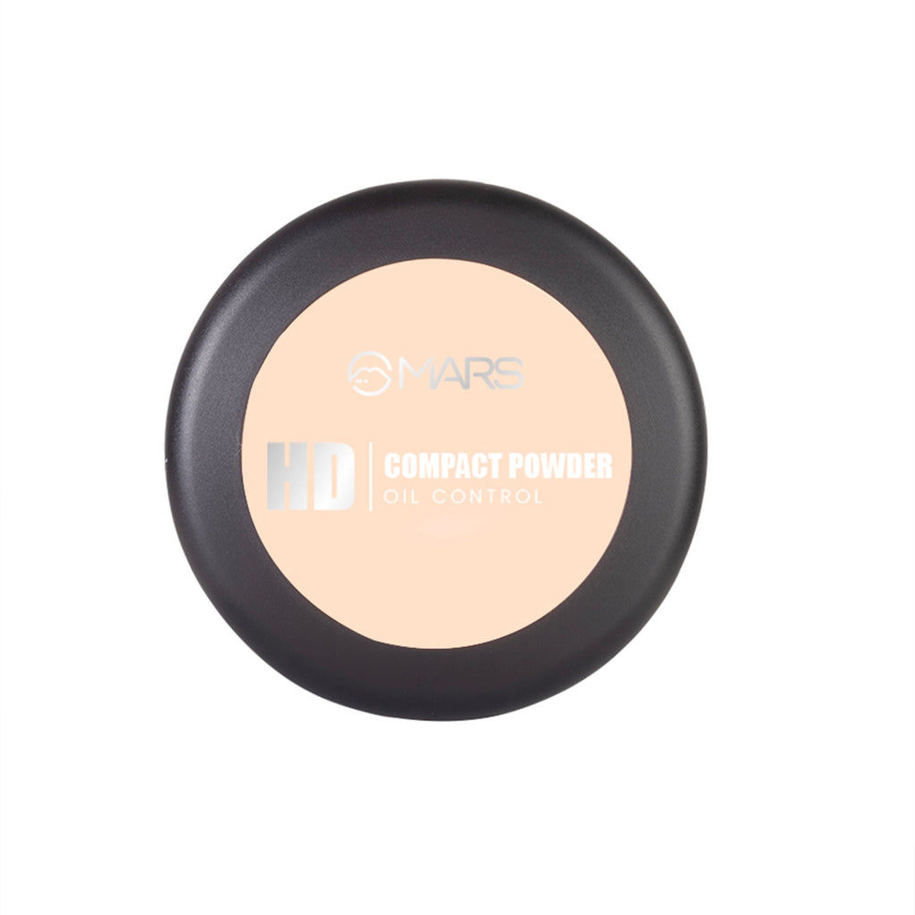 MARS Cosmetics HD Mattifying Compact Powder - 02-Vanilla - Distacart