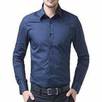 Men's Cotton Solid Full Sleeve Shirts - Distacart