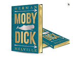 Moby Dick by Herman Melville (Deluxe Hardbound Edition) – Classic American Literature| Adventure Novel