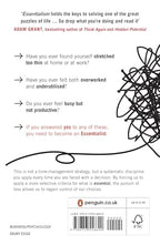 Essentialism: The Disciplined Pursuit of Less