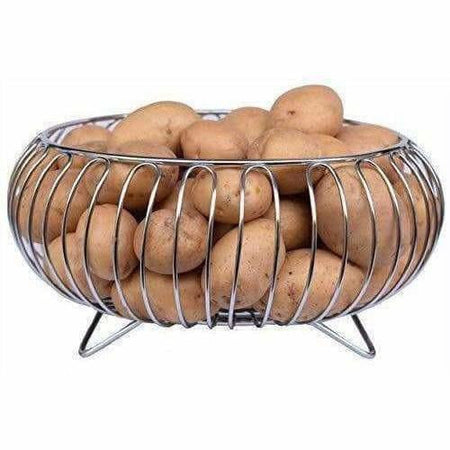Stainless Steel Vegetable and Fruit Bowl Basket