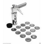 Stainless Steel Kitchen Press Maker with 12 Pieces - Distacart