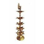 Pure Brass Diya (Puja Lamp) Hindu Pooja Article