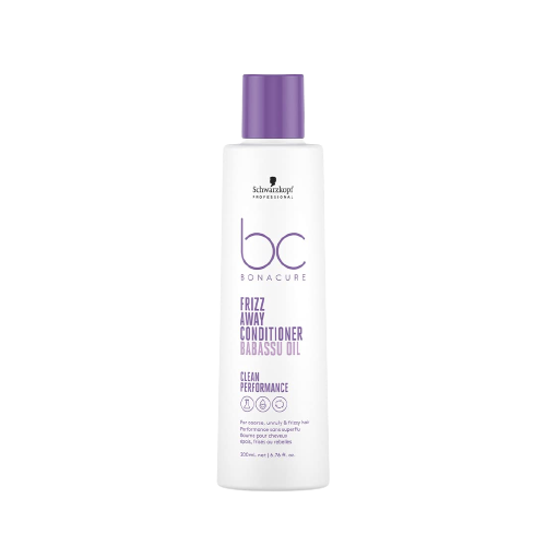 Schwarzkopf Professional Bonacure Frizz Away Conditioner with Babassu Oil - Purple