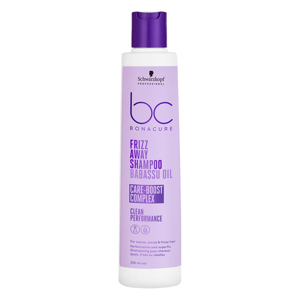 Schwarzkopf Professional Bonacure Frizz Away Shampoo With Babassu Oil