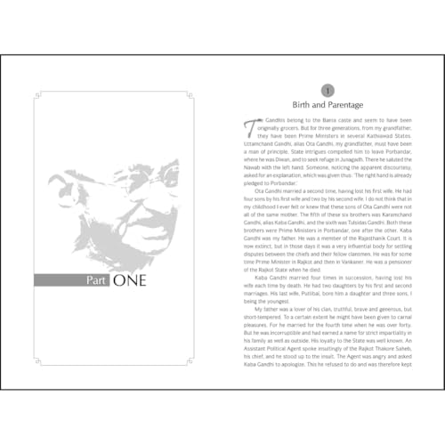 The Story of My Experiments With Truth by Mahatma Gandhi I Books on Non Violence and Truth I Inspirational Biographies I Indian History Freedom Movement I Premium Original Paperback Edition