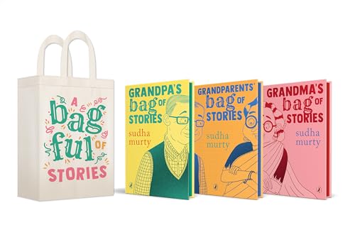 A Bagful of Stories: A Gift Edition Boxset of Grandma’s, Grandpa’s and Grandparents’ Bag of Stories by Sudha Murty
