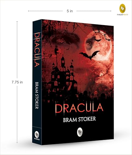 Dracula by Bram Stoker – A Timeless Novel of Gothic Fiction | Vampire Novel | Horror Classic | Transylvania | Victorian Era | Supernatural Creatures | Themes of Immortality and Bloodlust | Perfect for Horror Enthusiasts