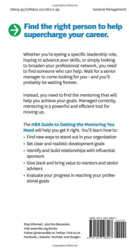 HBR Guide to Getting the Mentoring You Need (HBR Guide Series)